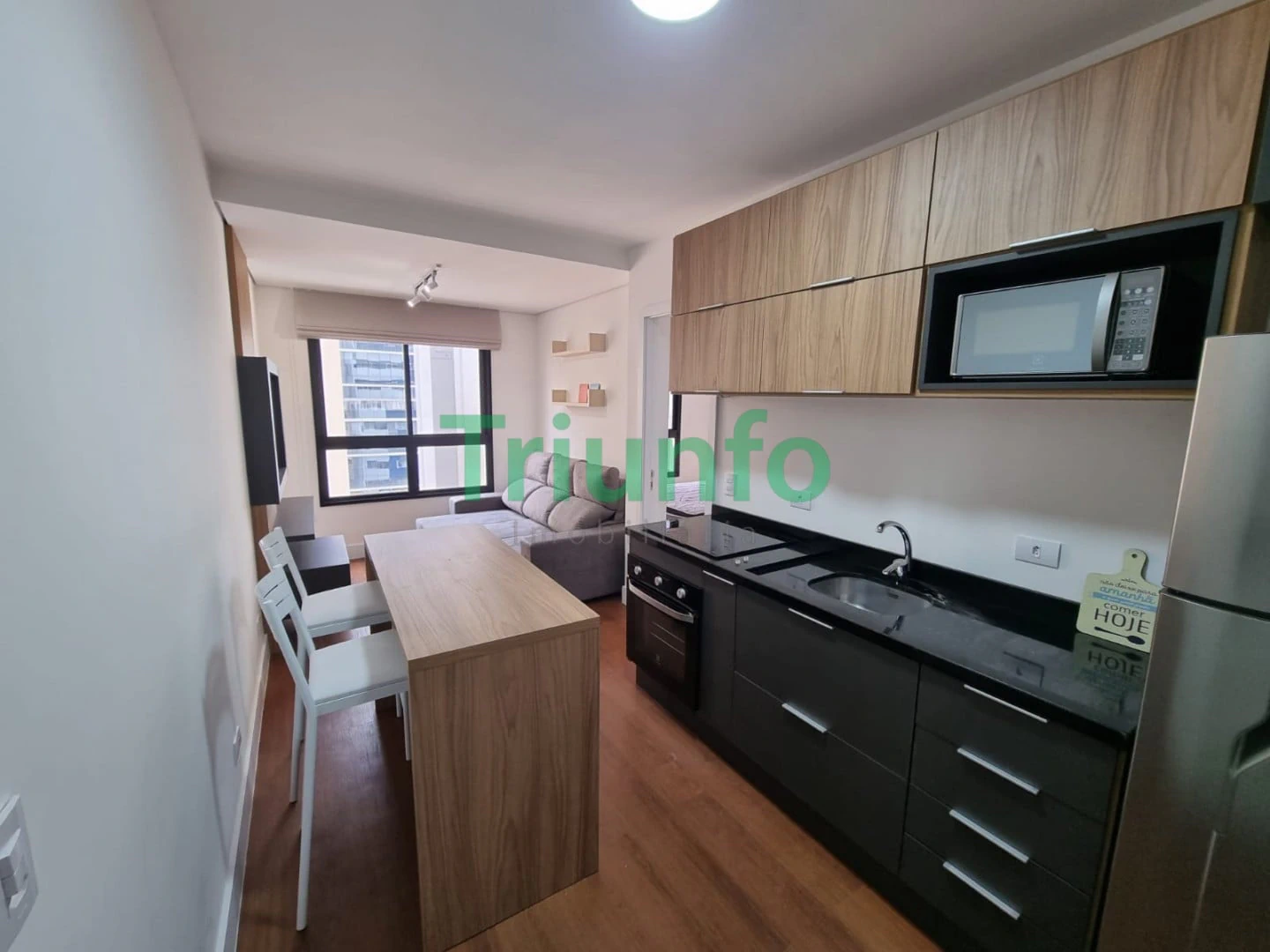 Apartamento amueblado de 38 m² con 1 dormitorio — photo 2