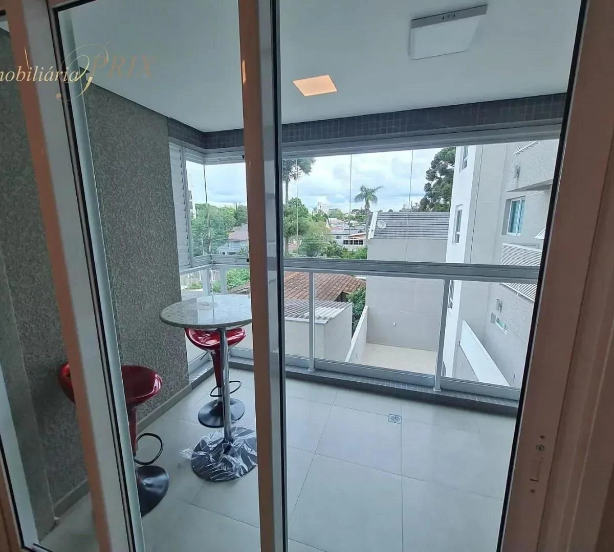 Glass-enclosed balcony in a 2-bedroom apartment, 76 m² — photo 2
