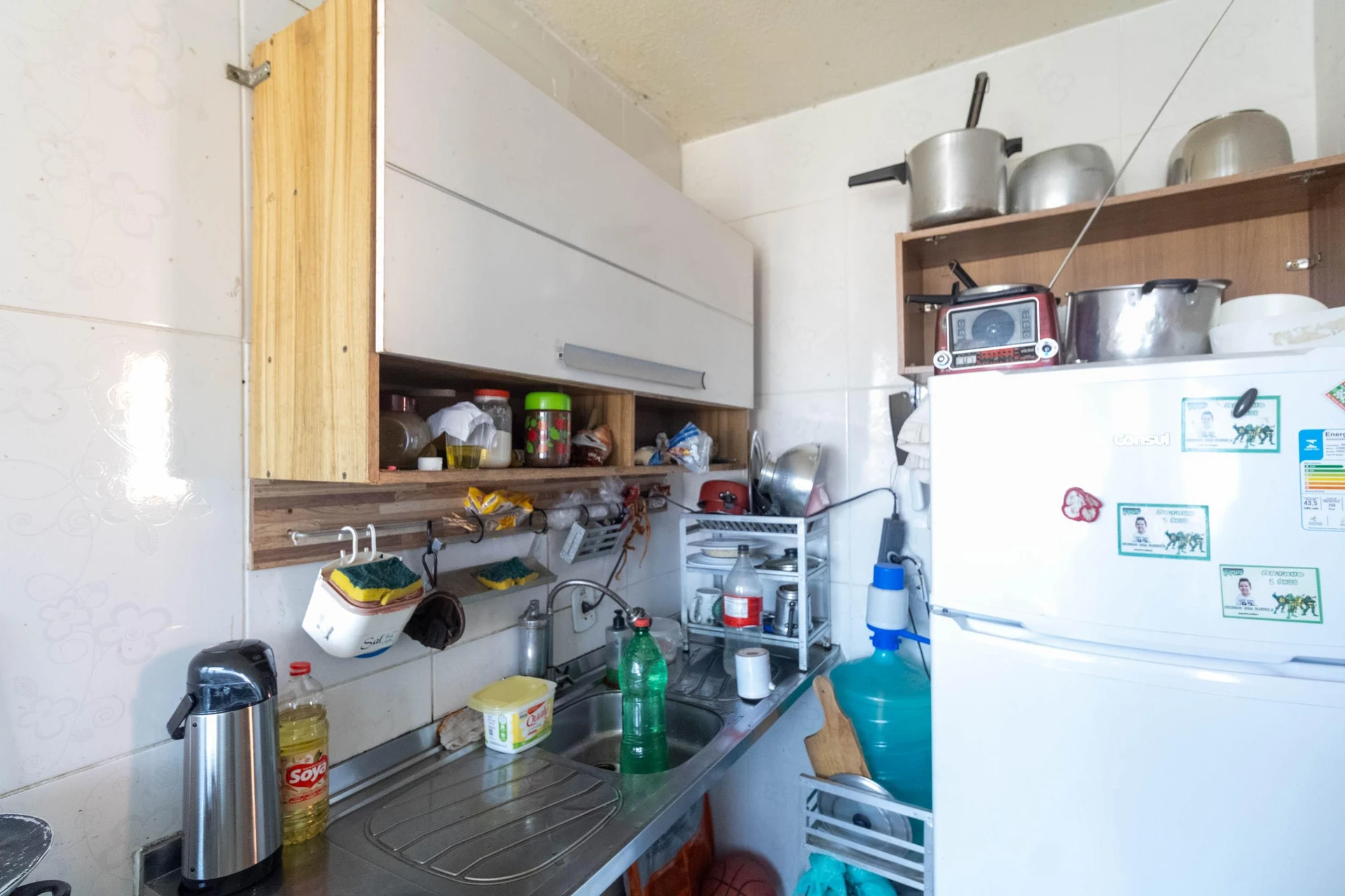 Furnished 2-bedroom apartment with 1 bathroom and parking — photo 13
