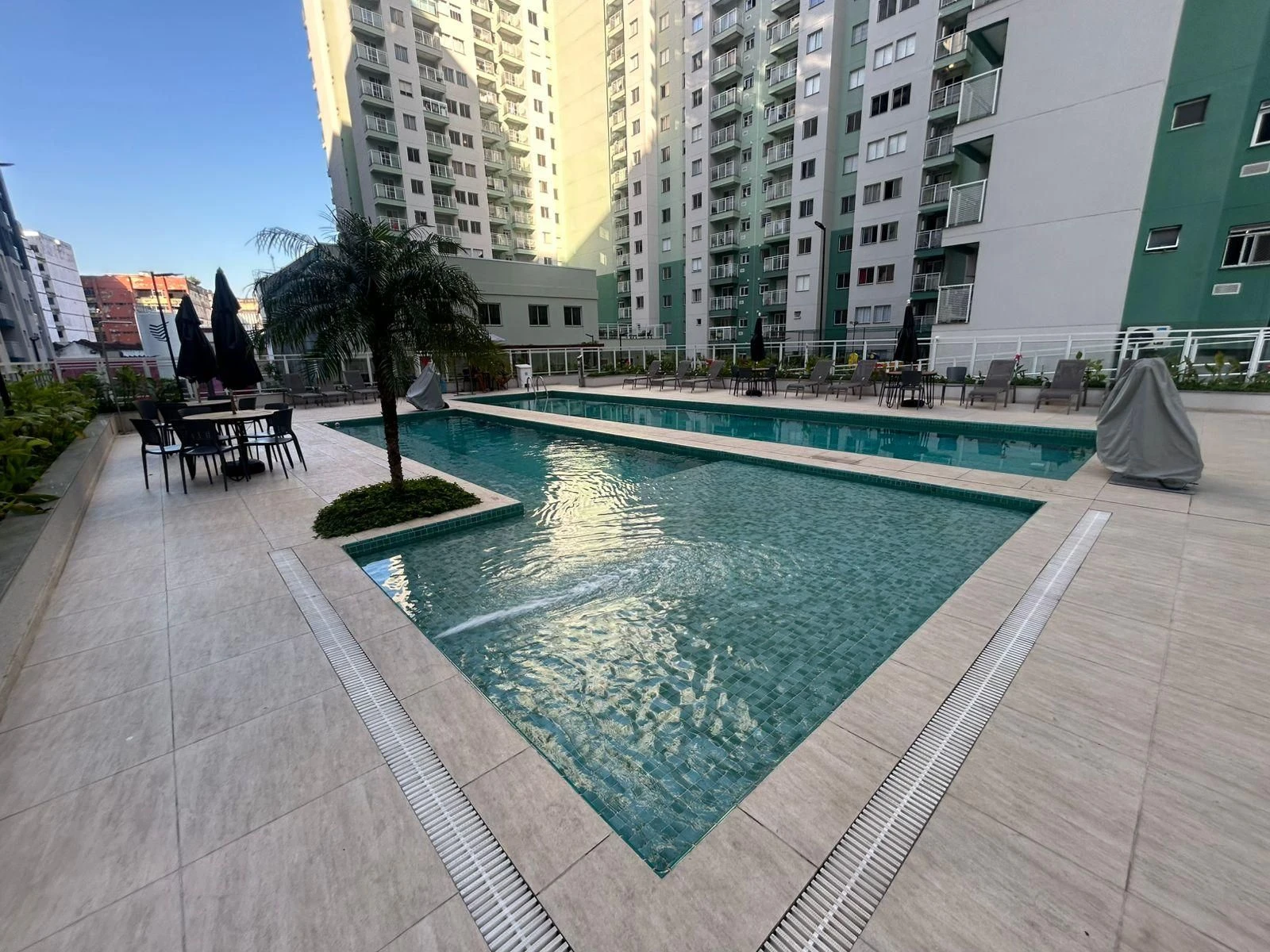 Apartamento de 2 quartos em condomínio com sauna — photo 12
