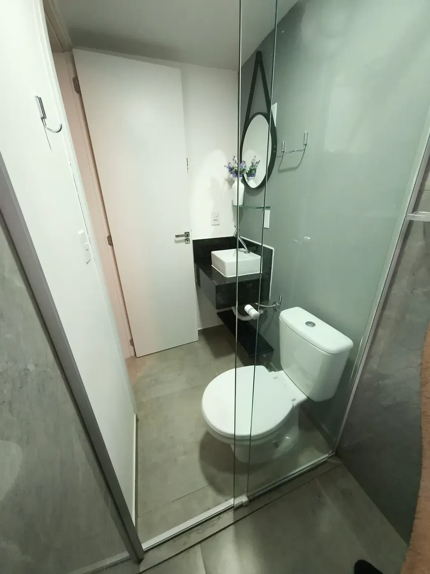 Home office in a one-bedroom apartment, 27 m² — photo 16