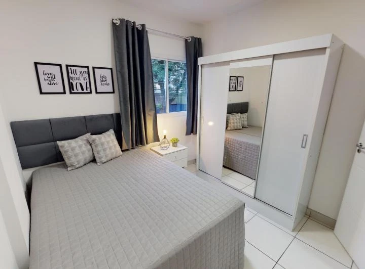Furnished 1-bedroom apartment with gas stove kitchen — photo 3