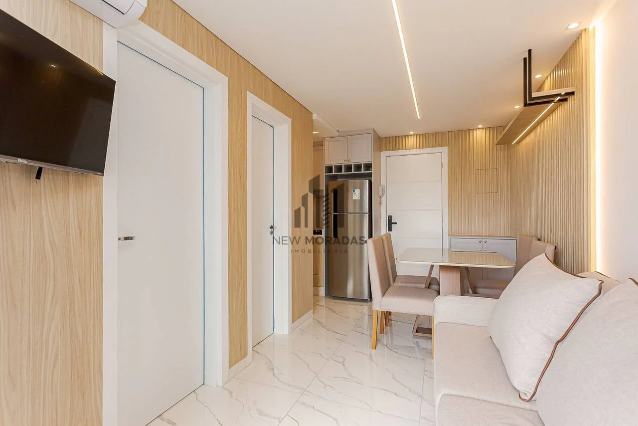 One-bedroom apartment with a private BBQ in Curitiba