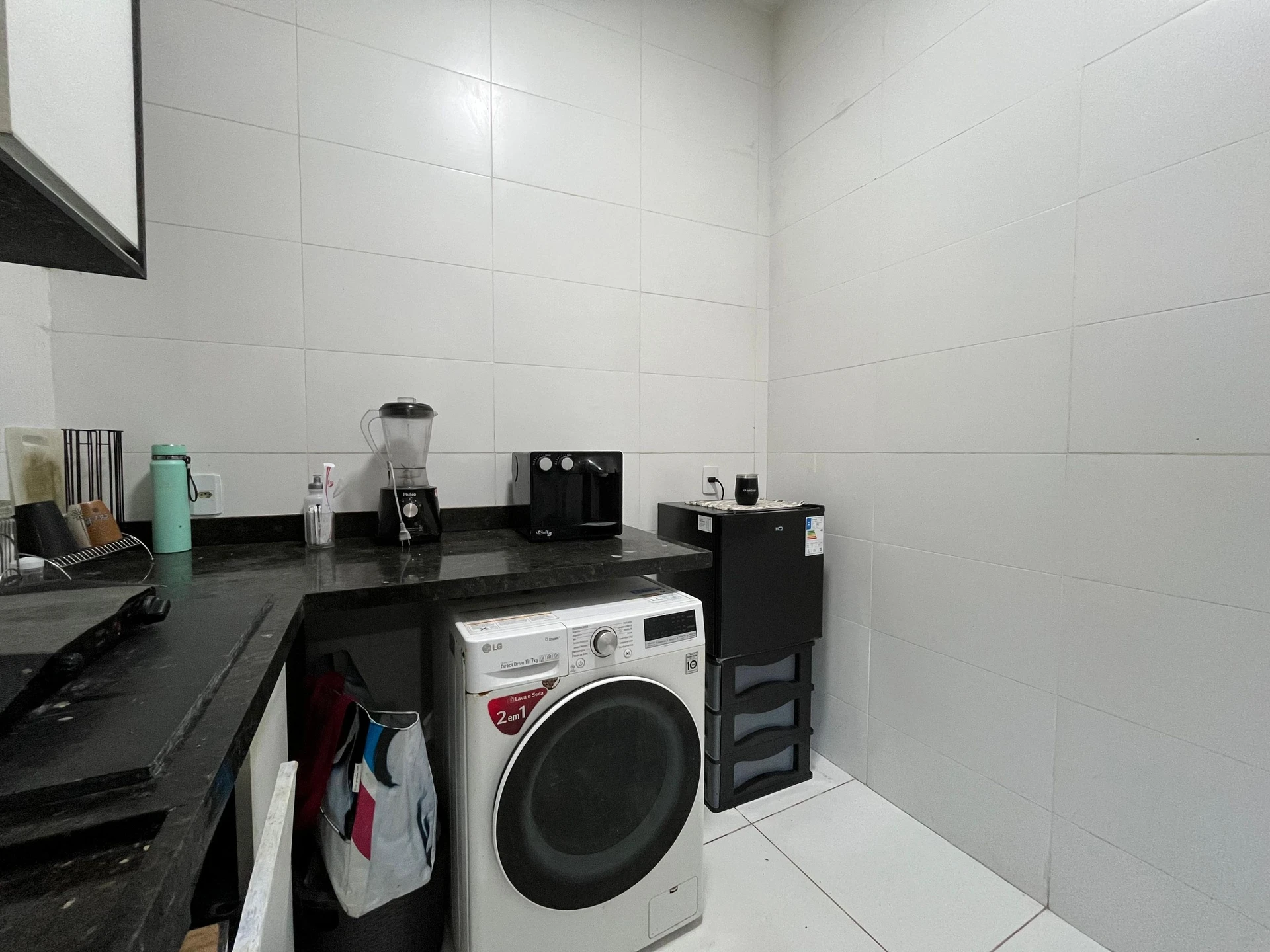 Washing machine in a 2-bedroom apartment, 46 m² — photo 15