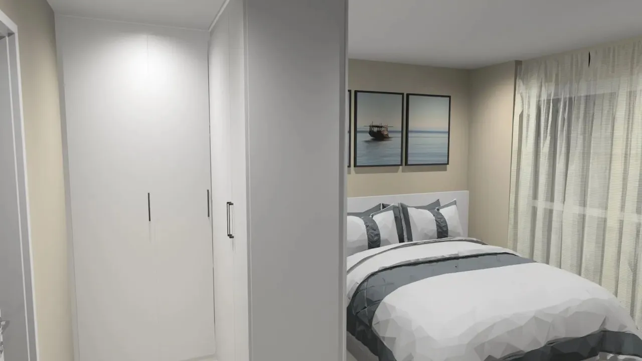 73 m² apartment with 2 bedrooms and 2 bathrooms — photo 16