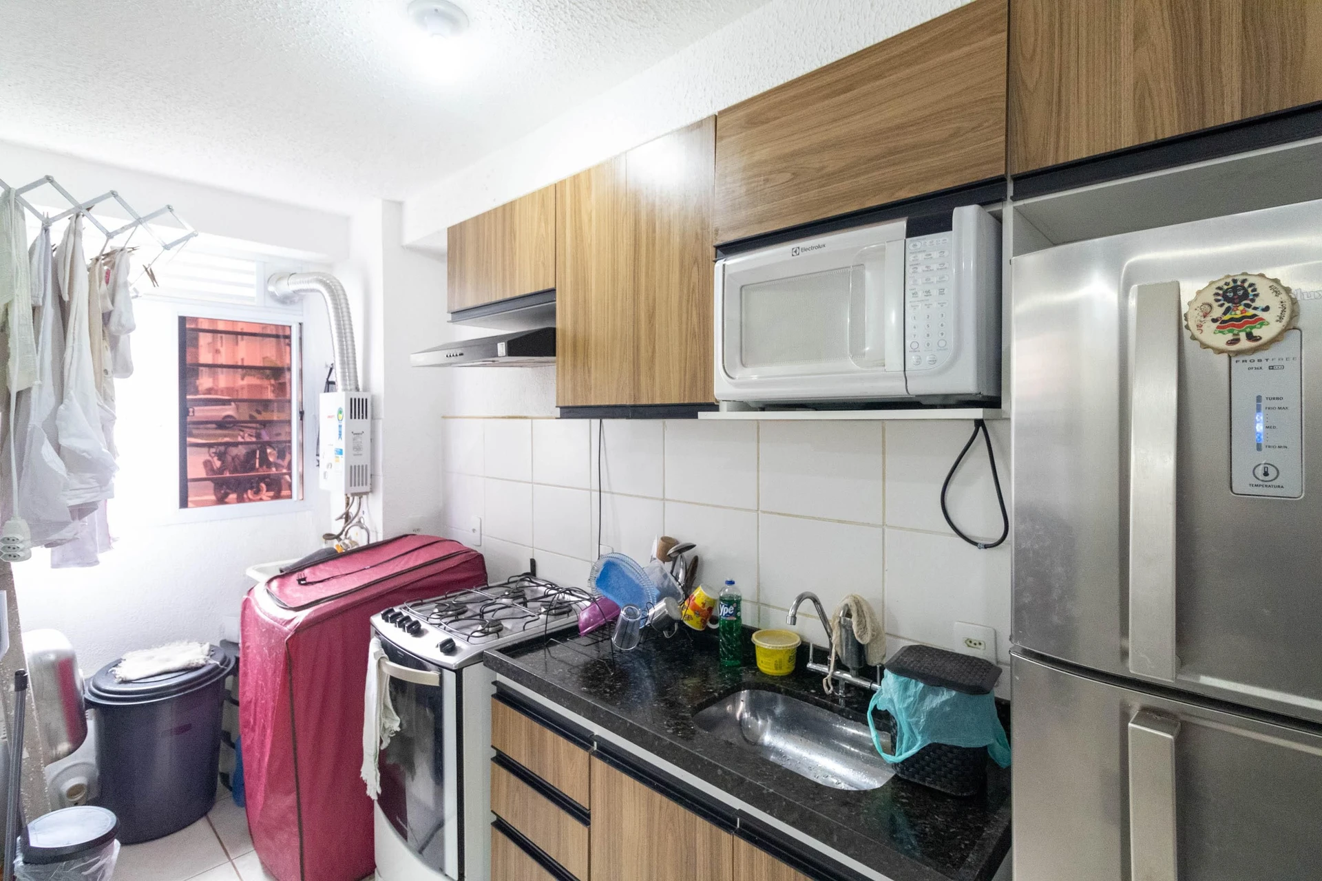 Apartamento mobiliado com 2 quartos e 1 banheiro — photo 11