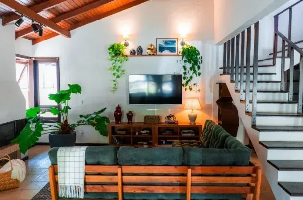 4-bedroom house with a home office in Florianópolis