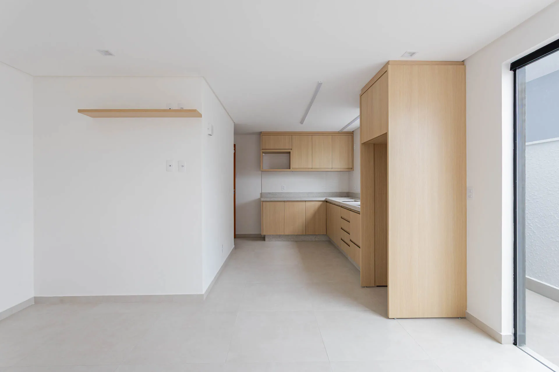 Studio garden de 31 m² com 1 quarto e jardim privativo