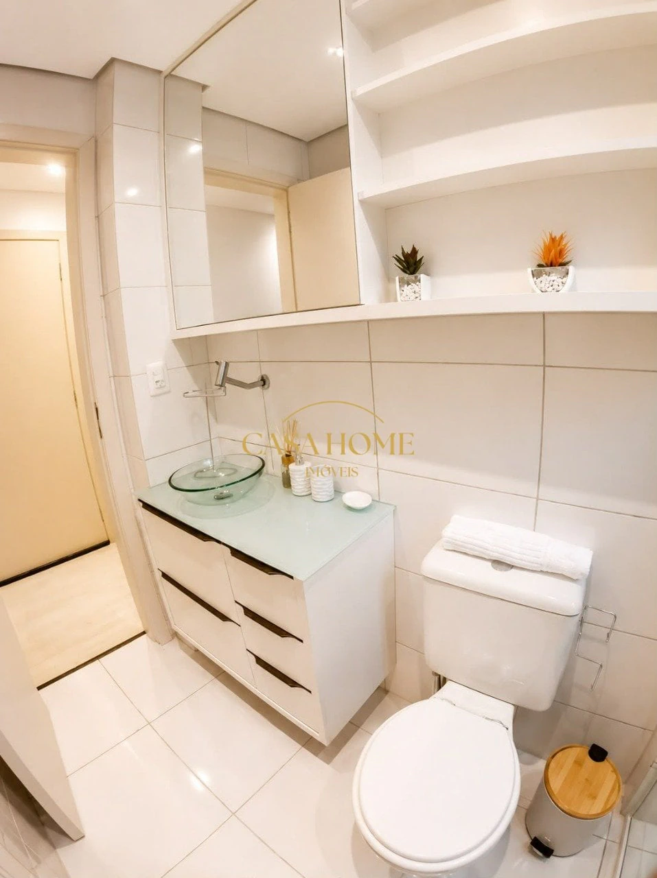 One-bedroom apartment with a home office in Curitiba — photo 14
