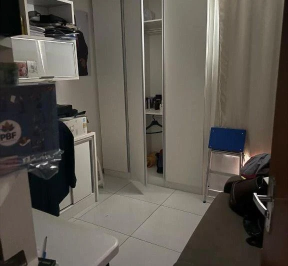 55 m² apartment with 2 bedrooms and balcony grill — photo 8