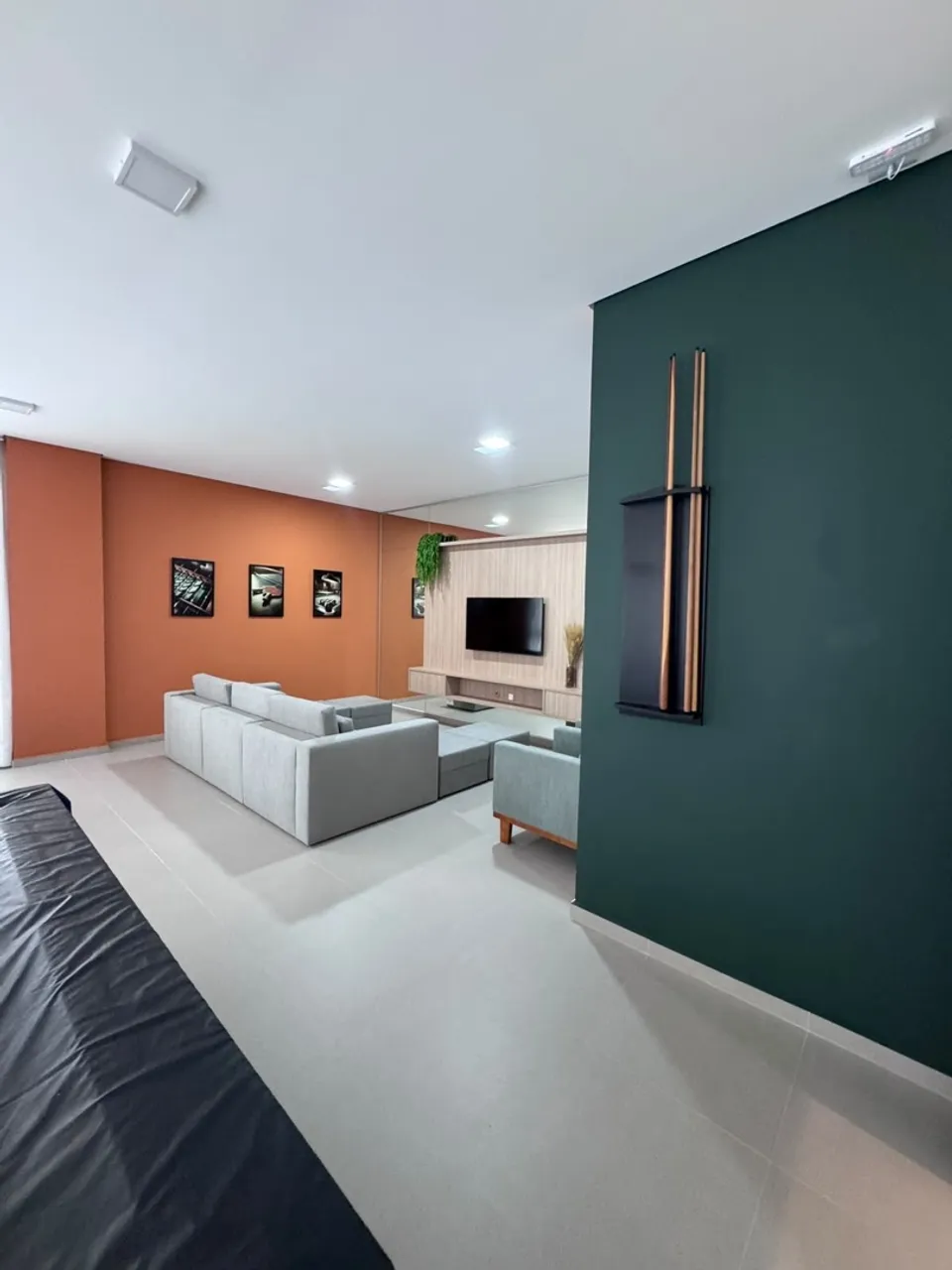 Washing machine in a 2-bedroom apartment, 46 m²