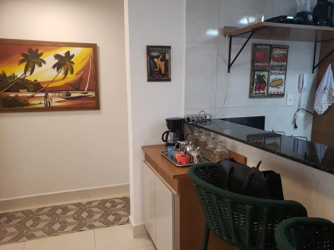 Home office in a 2-bedroom apartment, 56 m² — photo 5