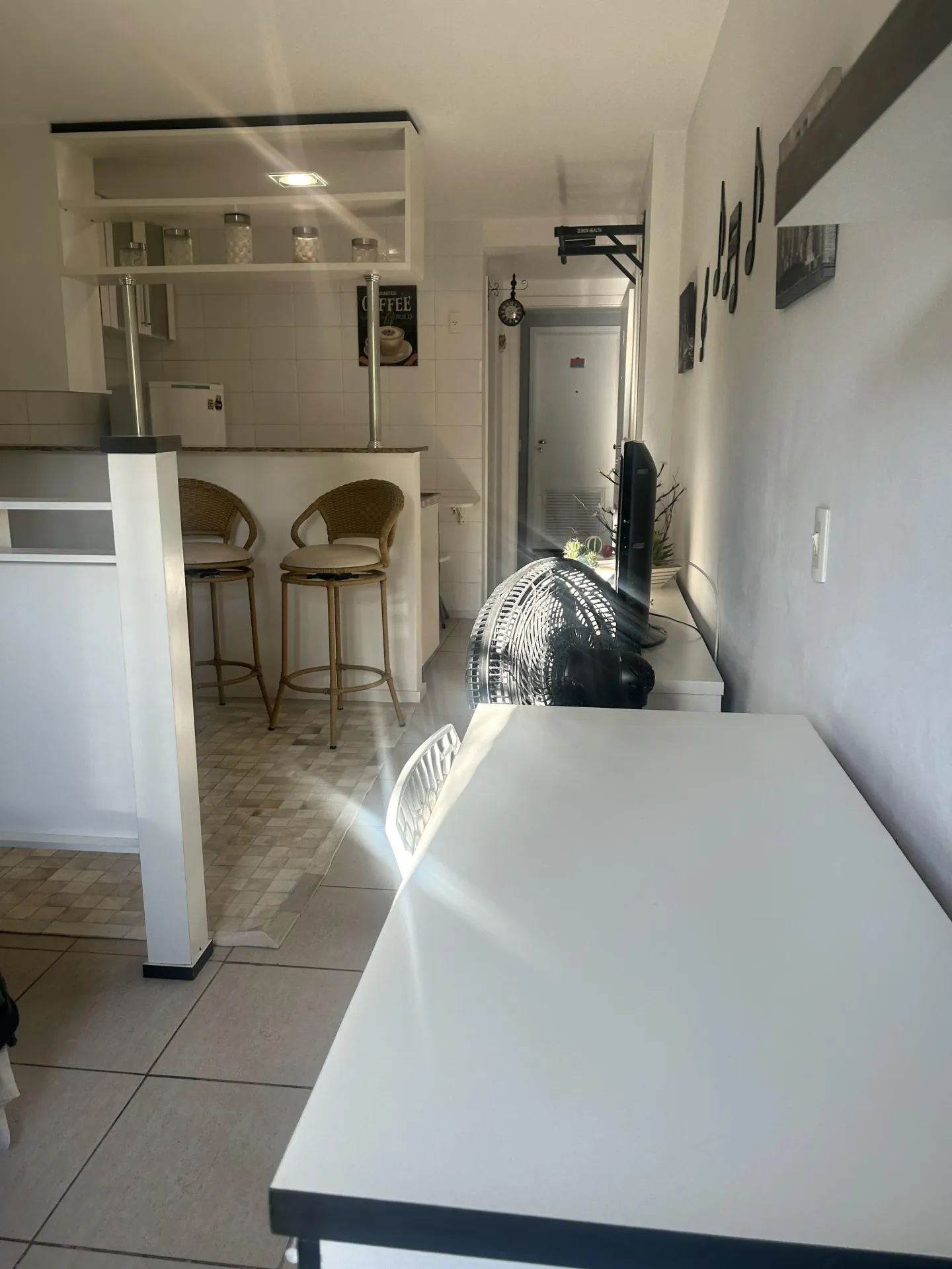 Apartamento mobiliado de 1 quarto em condomínio com sauna — photo 17