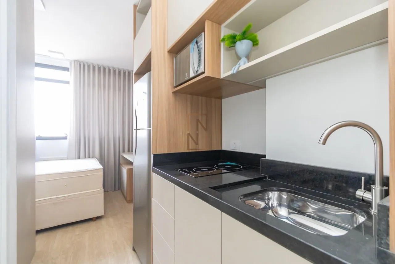 Unfurnished 29 m² apartment with a private BBQ