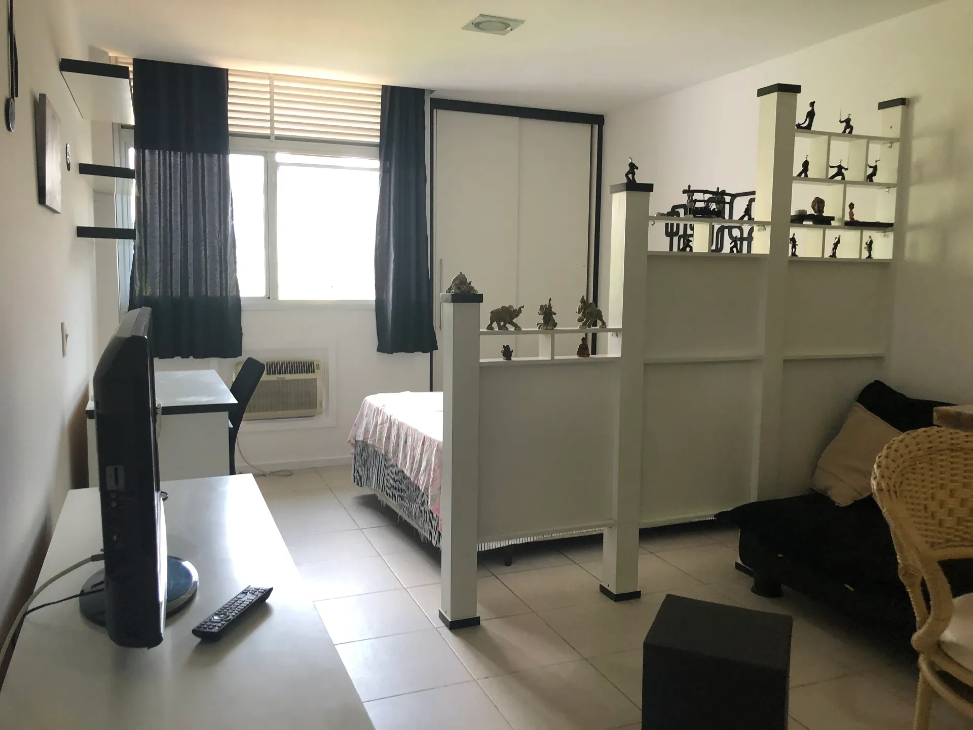 Apartamento mobiliado de 1 quarto em condomínio com sauna — photo 9