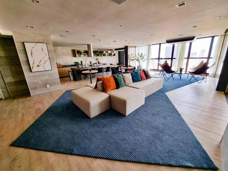 Apartamento de 34 m² no 5º andar, com máquina de lavar