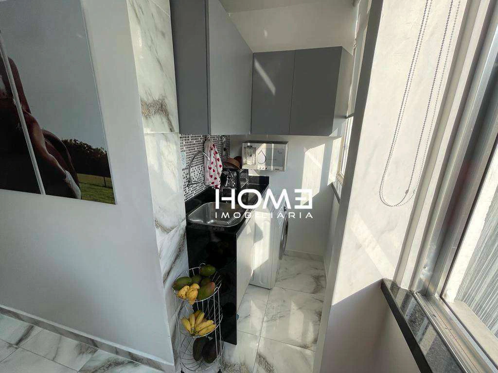 Studio mobiliado de 44 m² com varanda de vidro — photo 7