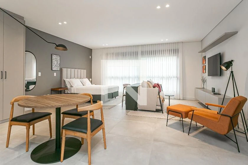 One-bedroom apartment with a mountain view in Florianópolis — photo 14