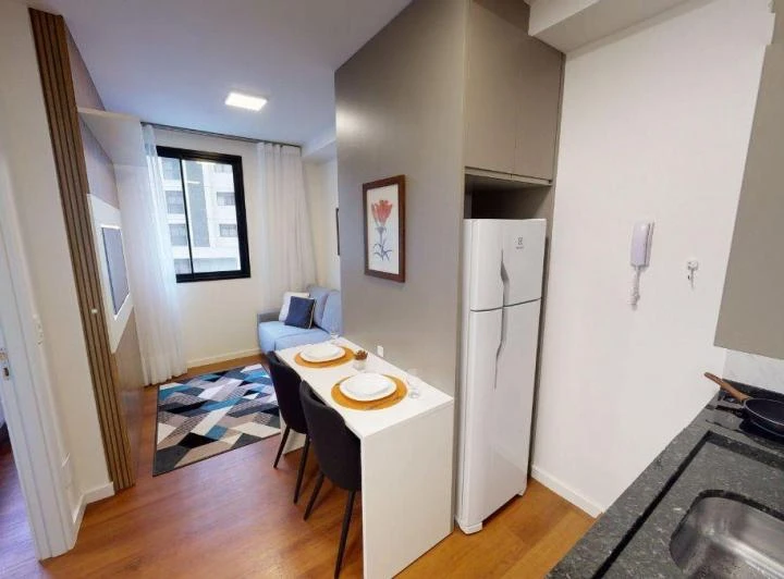 Furnished 25 m² apartment with 1 bedroom — photo 2