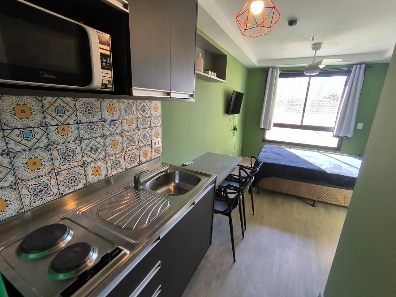 Apartamento mobiliado de 34 m² com 1 quarto e cozinha americana — photo 2