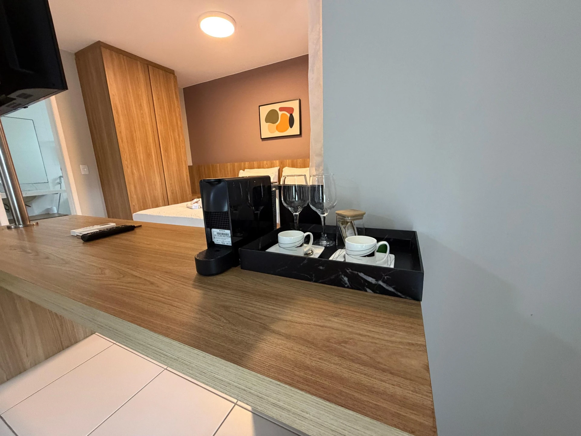 Студия 40 м² с сушильной машиной и видом на горы — photo 25