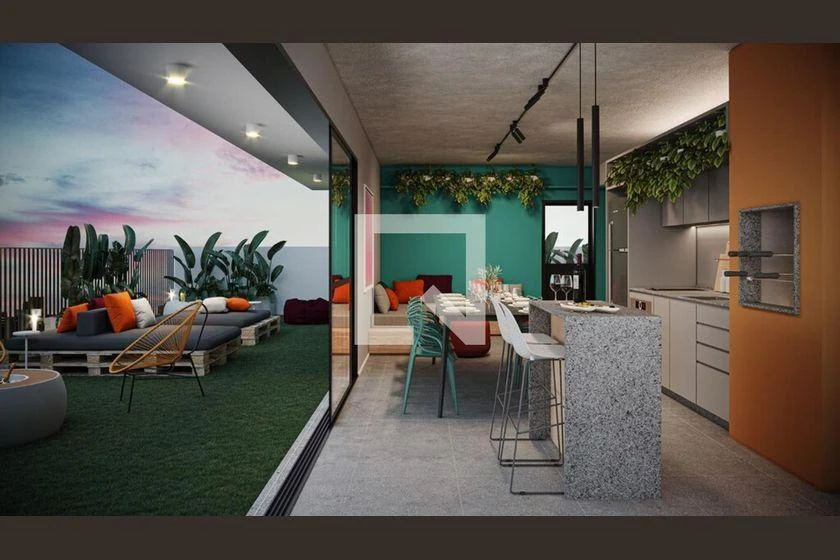 Furnished 1-bedroom apartment with balcony barbecue grill — photo 25