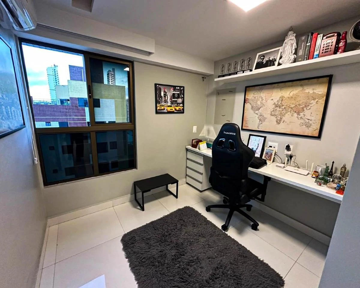 2-bedroom apartment with a home office in João Pessoa — photo 19
