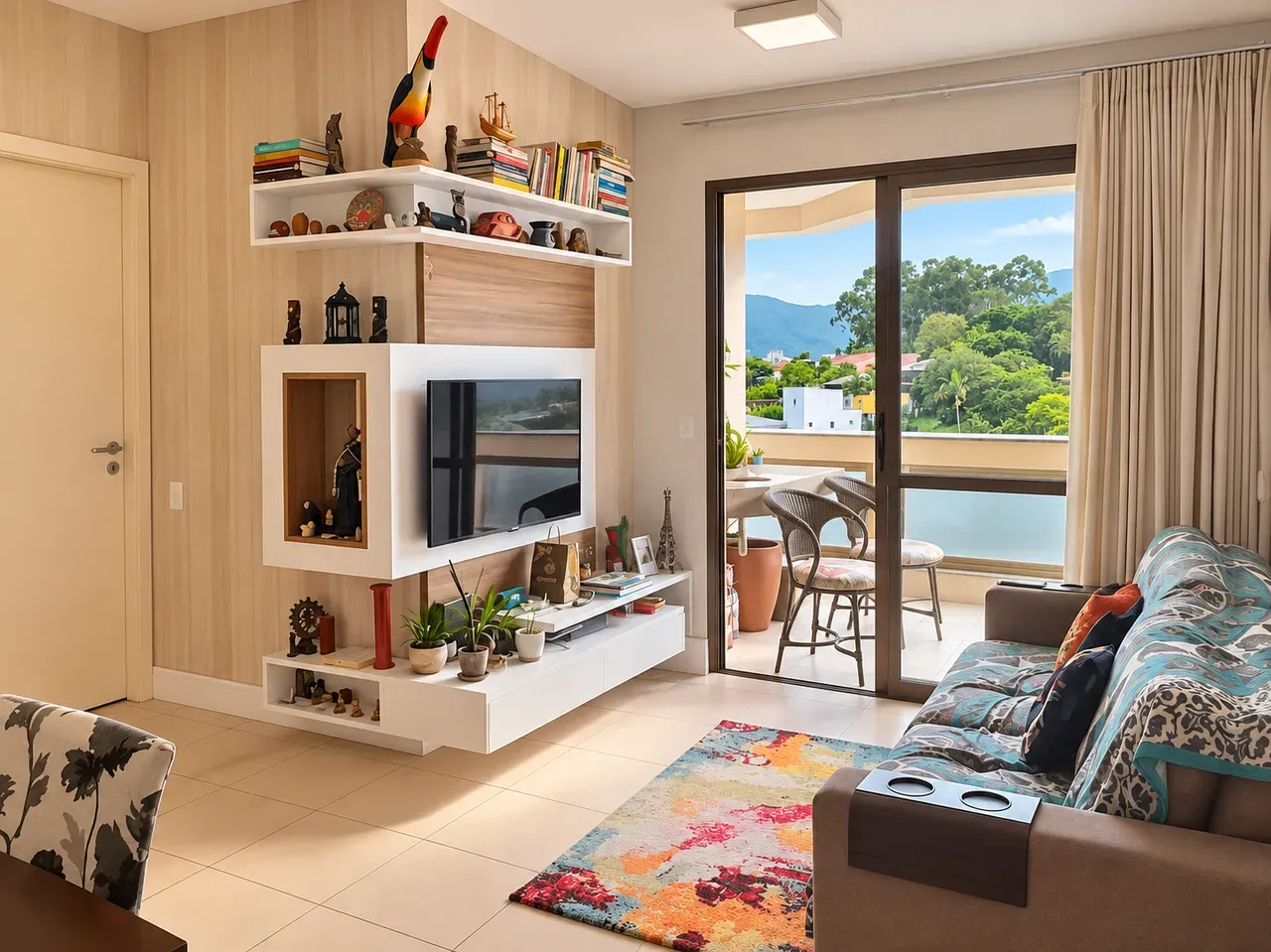 2-bedroom apartment in a building with a coworking space — photo 7