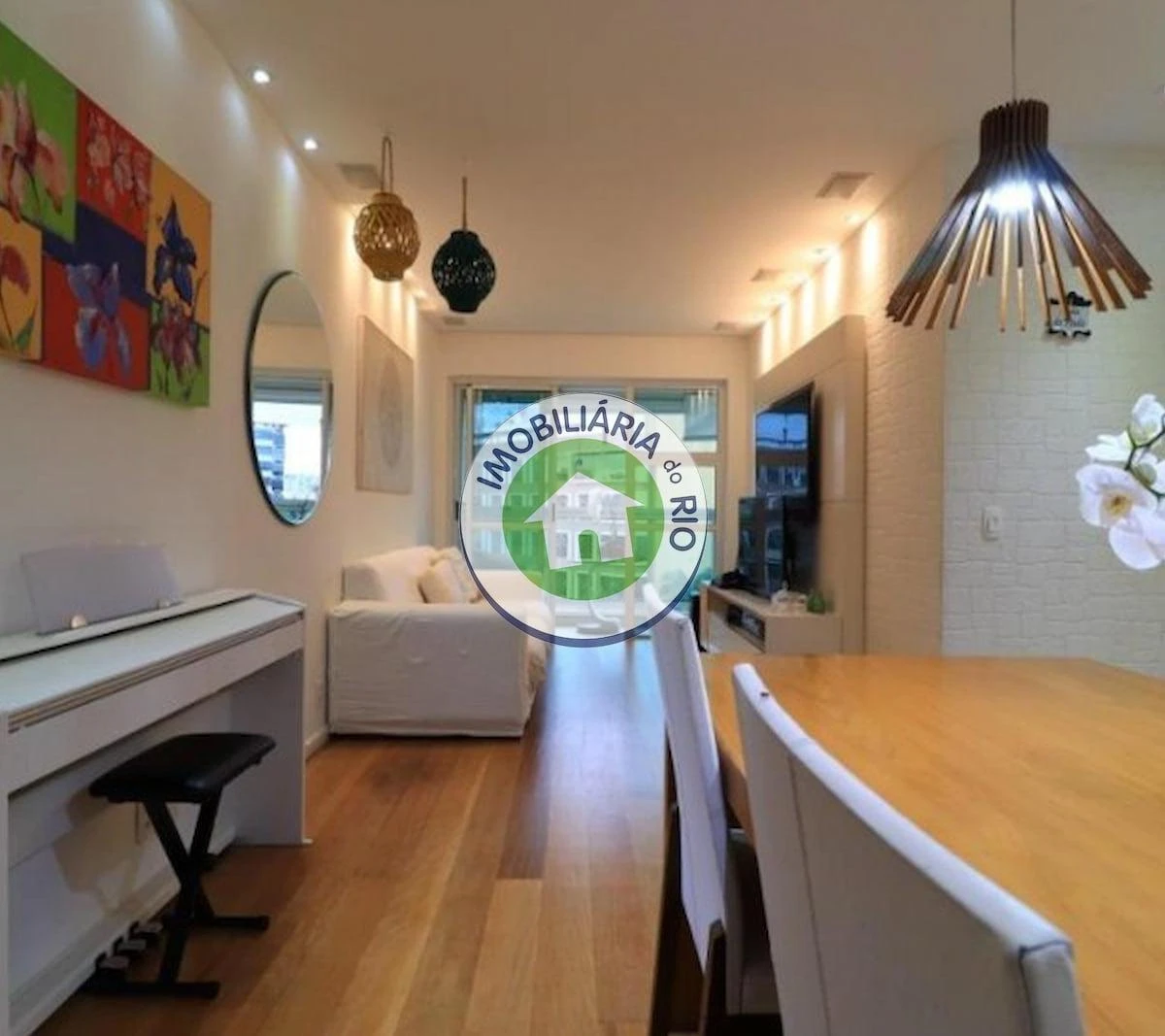 2-bedroom apartment with a washing machine in Rio de Janeiro