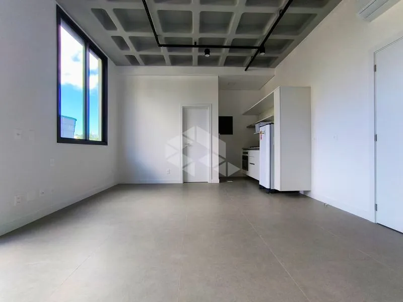 Studio de 35 m² sem vaga, com cozinha integrada
