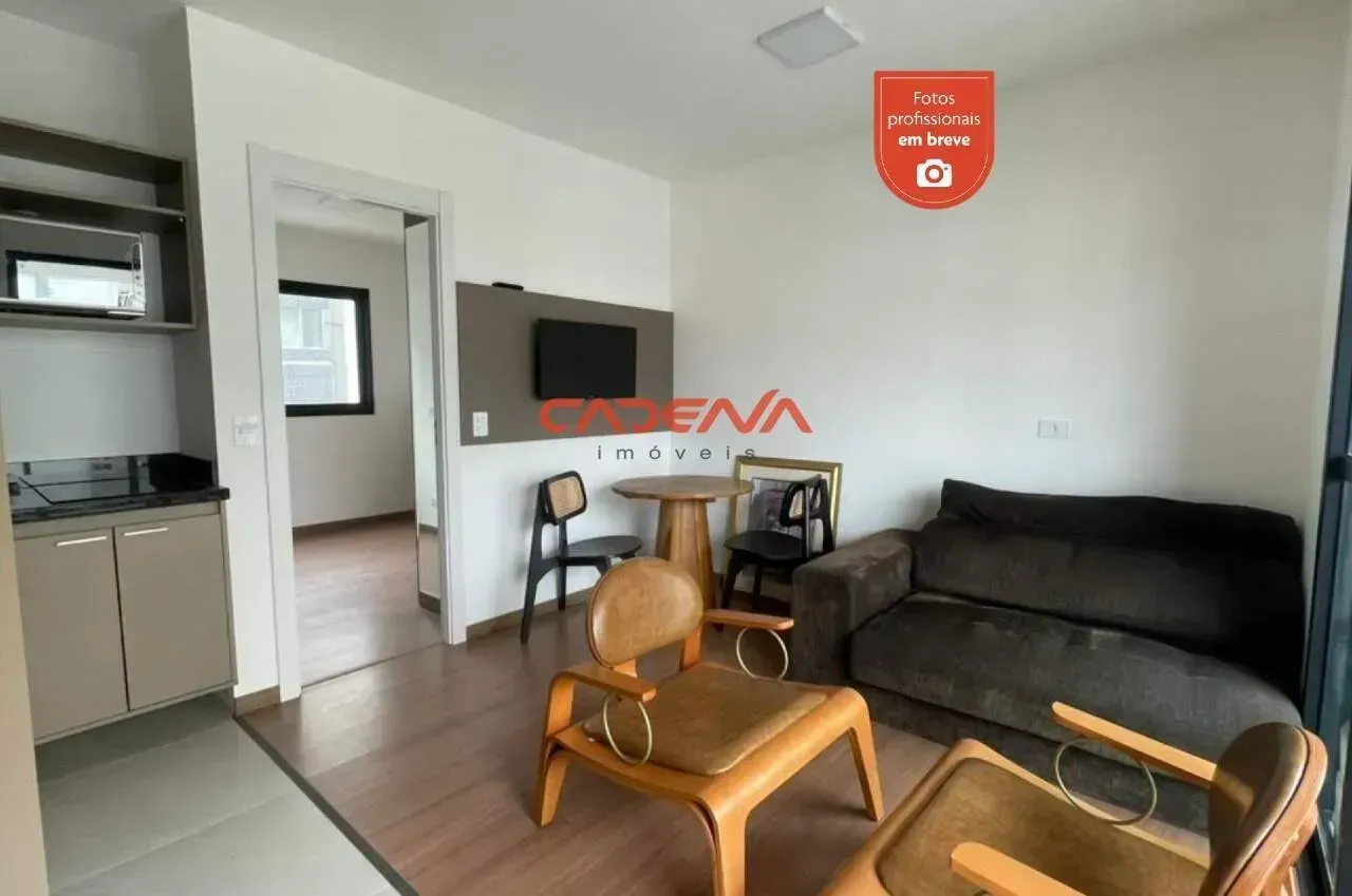 Studio de 39 m² com sacada, cozinha americana e sem vaga — photo 4