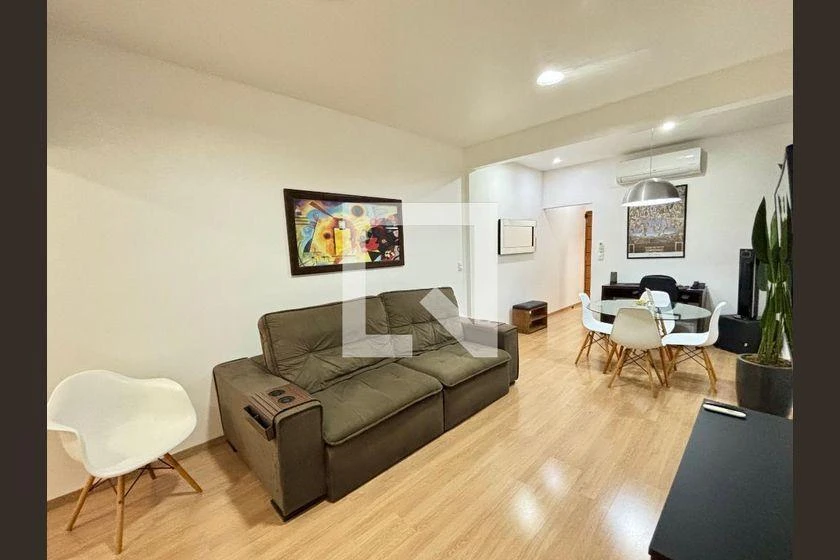 Apartamento mobiliado de 50 m², 1 quarto e cozinha a gás