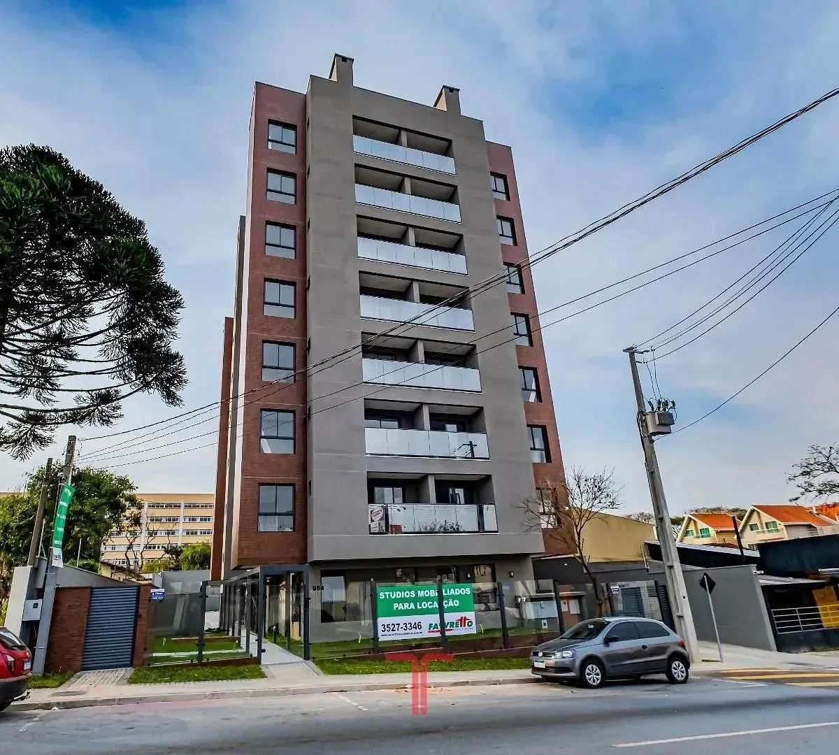 Furnished 1-bedroom apartment with 34 m² and balcony — photo 8