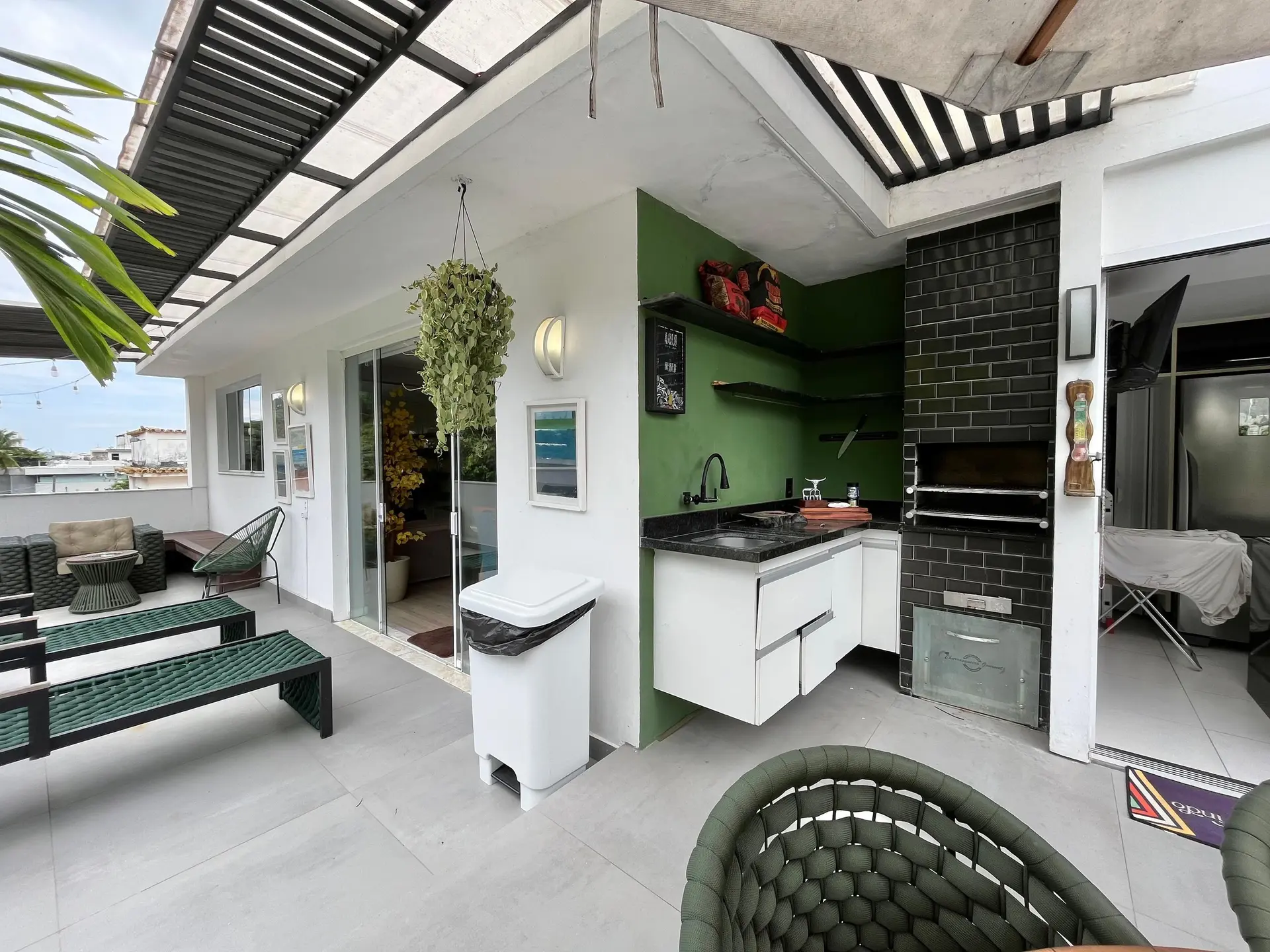 Furnished apartment, 130 m², with a dishwasher — photo 12
