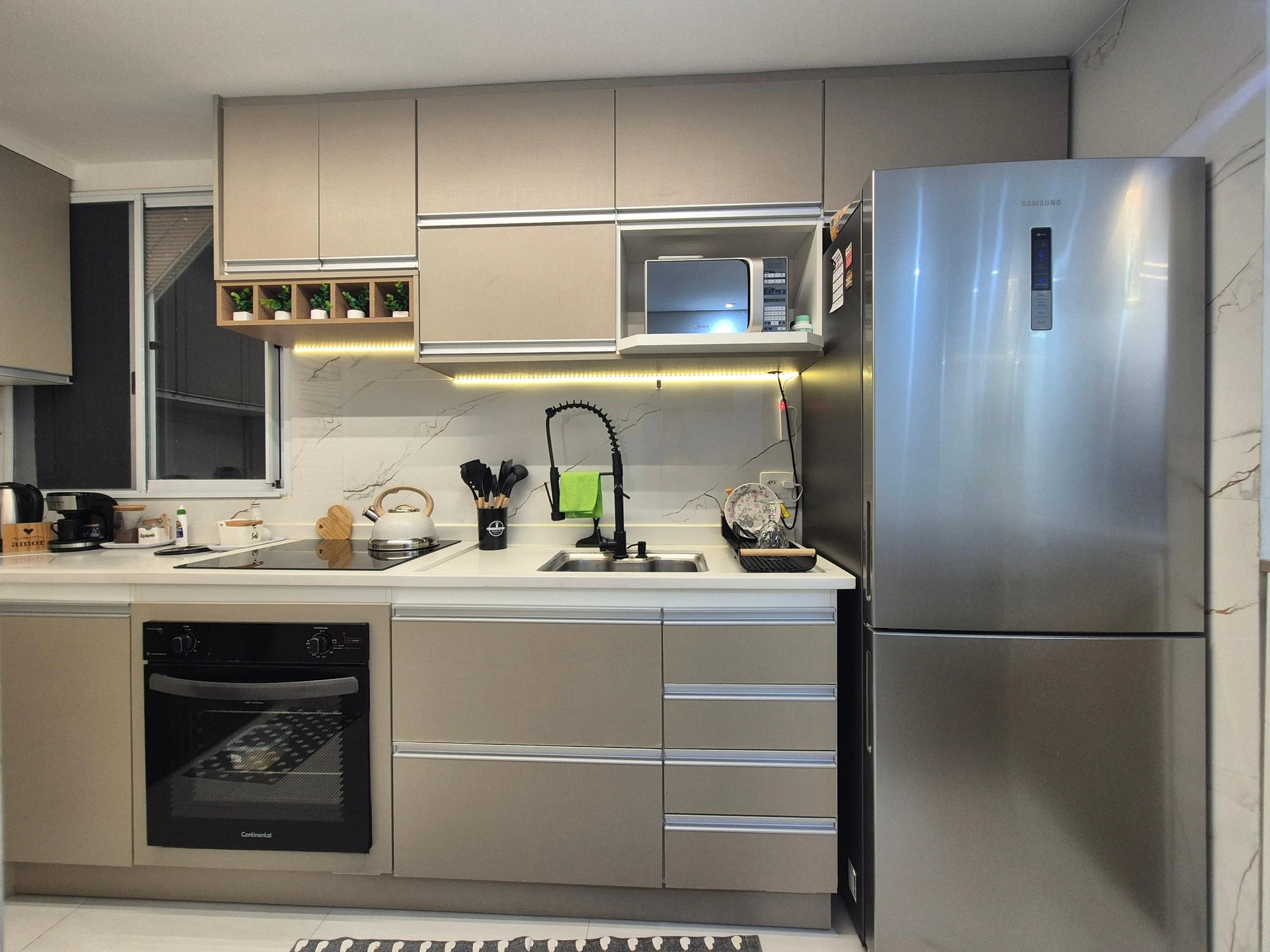2-bedroom apartment with a washing machine — photo 7