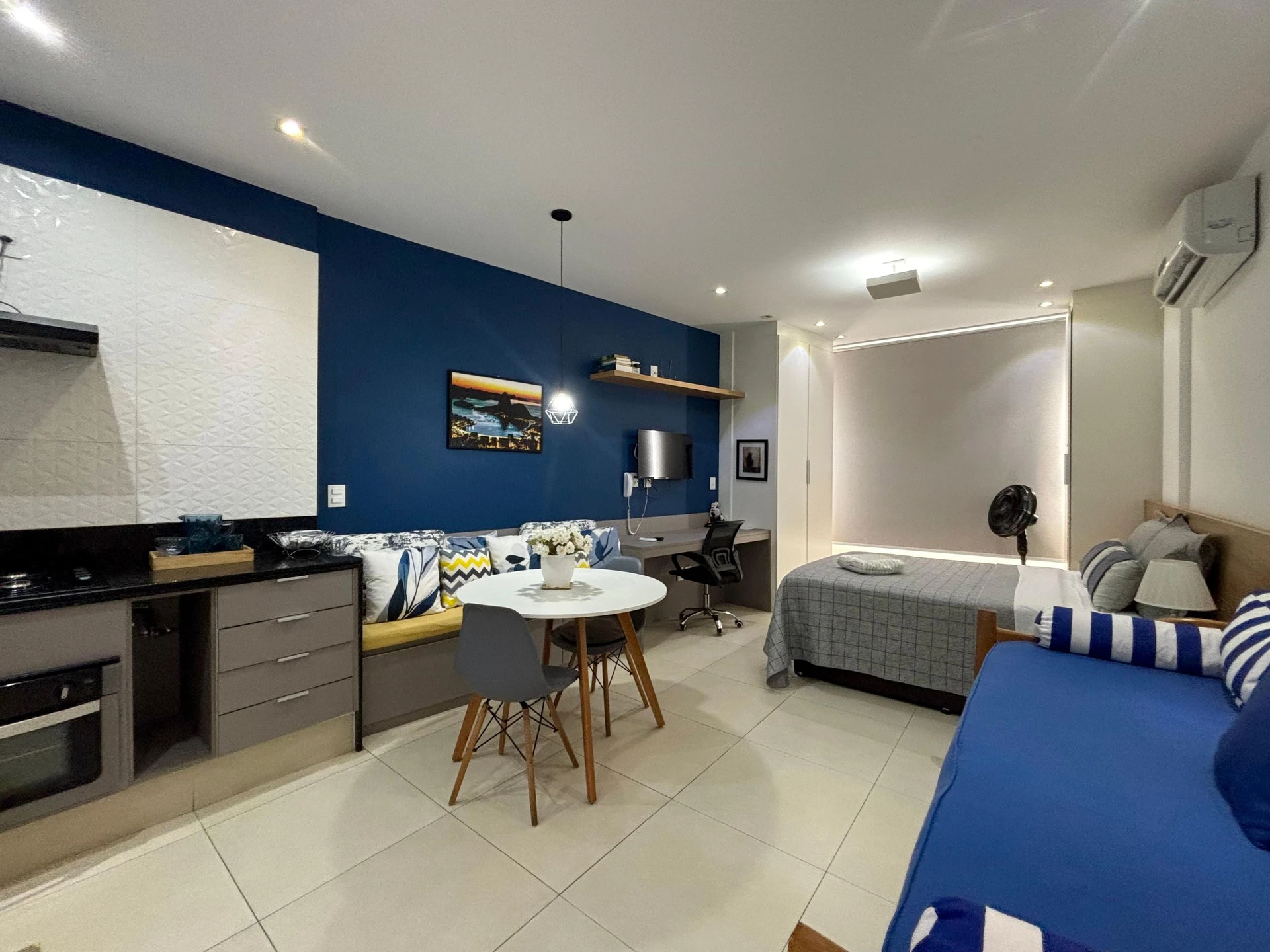 Furnished apartment, 32 m², with a washing machine — photo 6