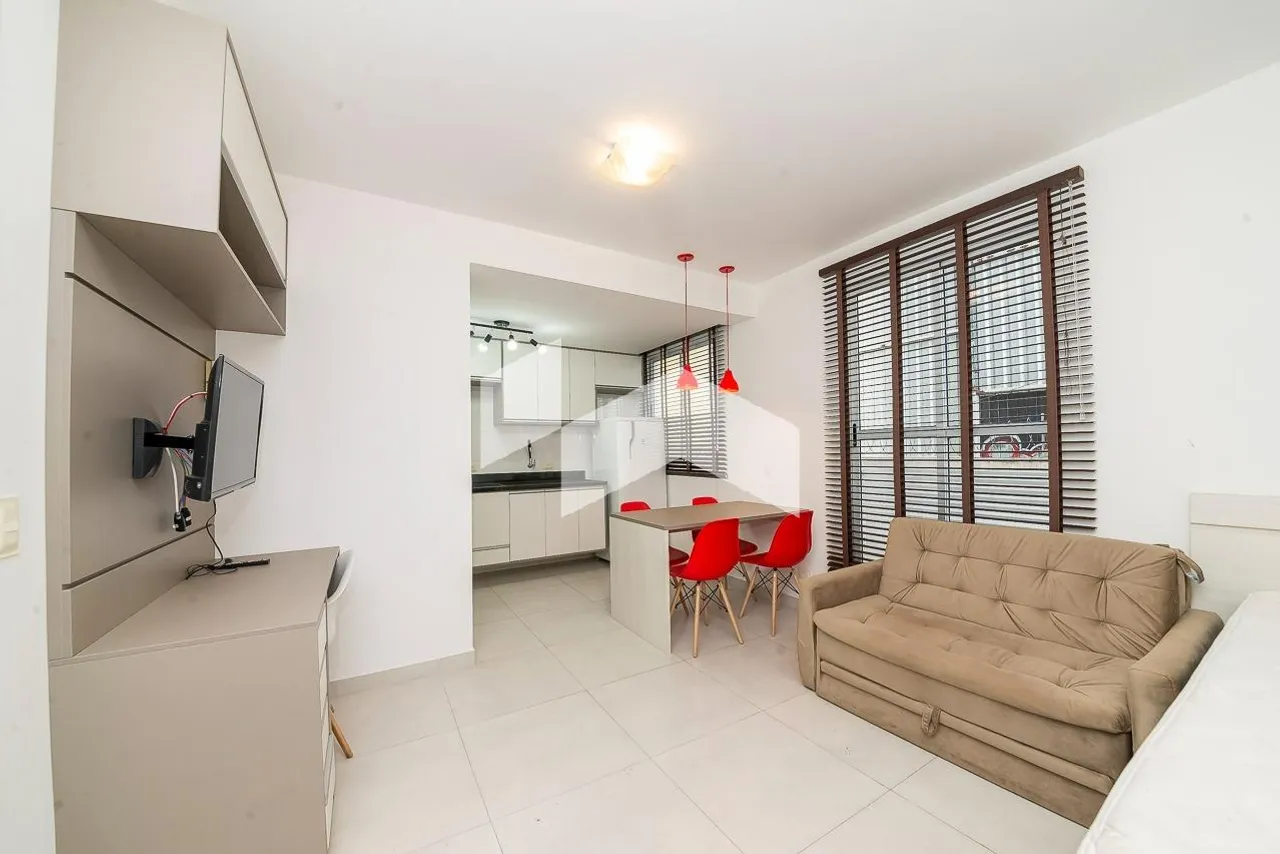 Studio mobiliado 28 m² com cozinha americana e vaga — photo 4