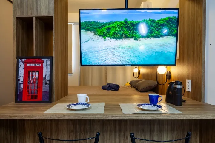 Furnished studio, 31 m², with a home office — photo 15