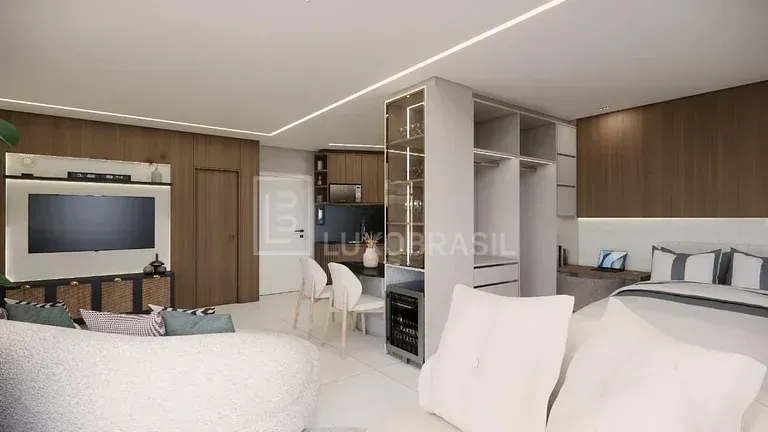 Furnished apartment with American-style kitchen and balcony — photo 4