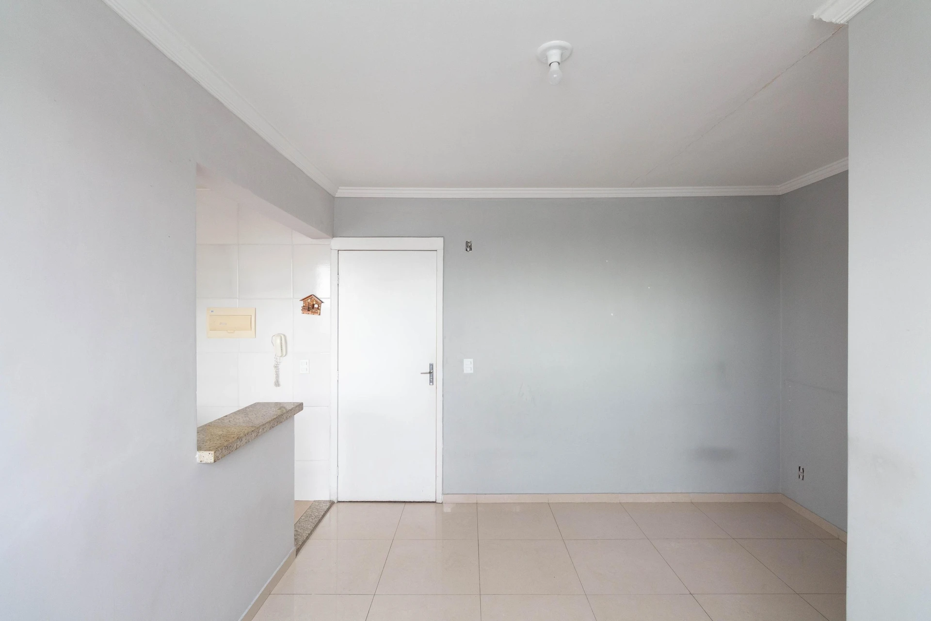 2-bedroom apartment with a grill on the balcony