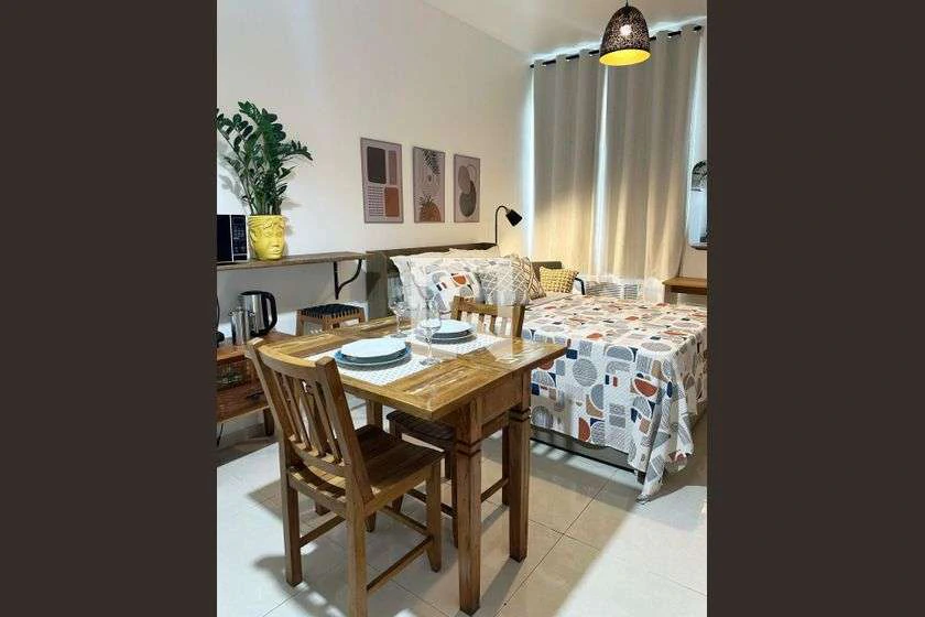 Мебльована студія 34 м² з 1 спальнею та заскленим балконом — photo 10