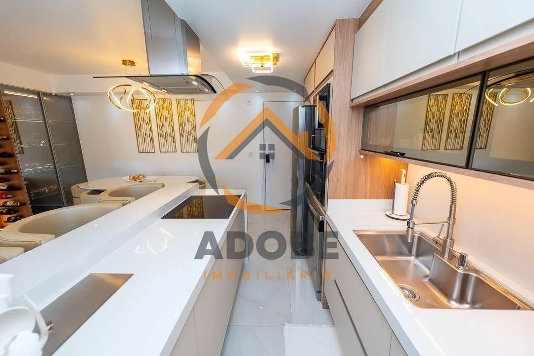 Квартира с 3 спальнями и панорамными окнами, Куритиба — photo 33
