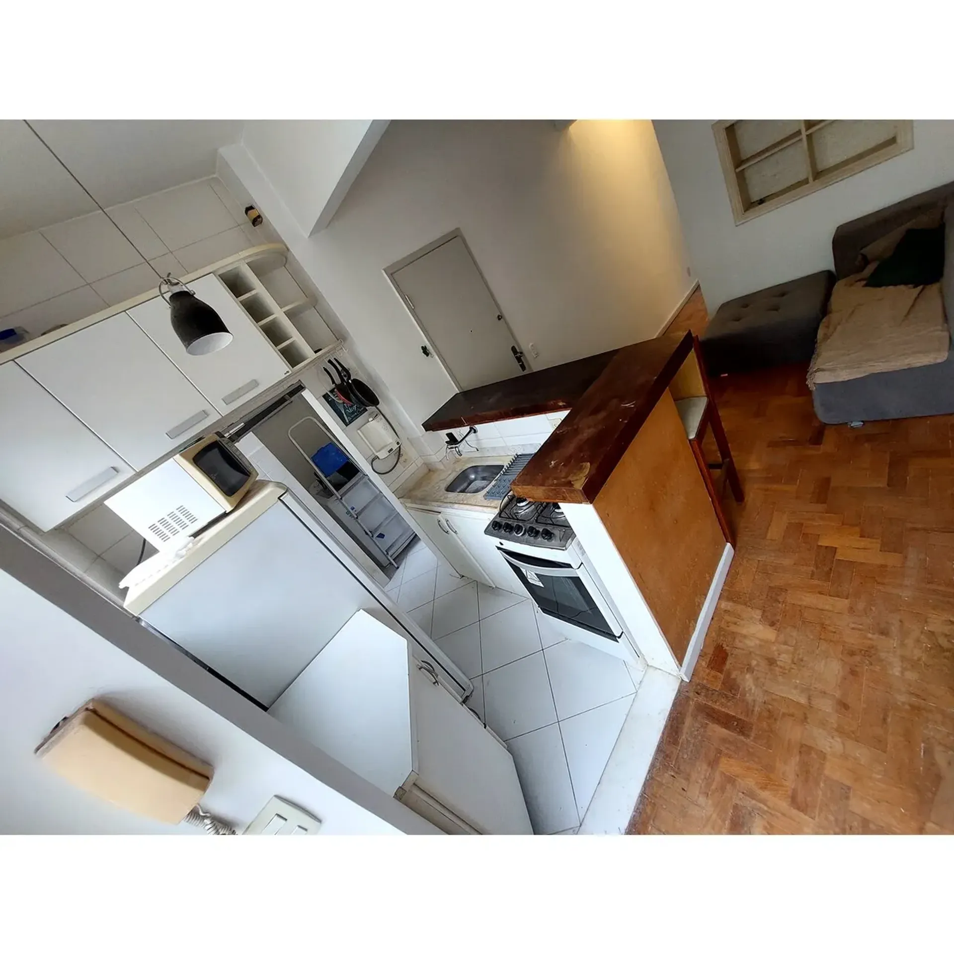 Washing machine in a one-bedroom apartment, 38 m² — photo 8