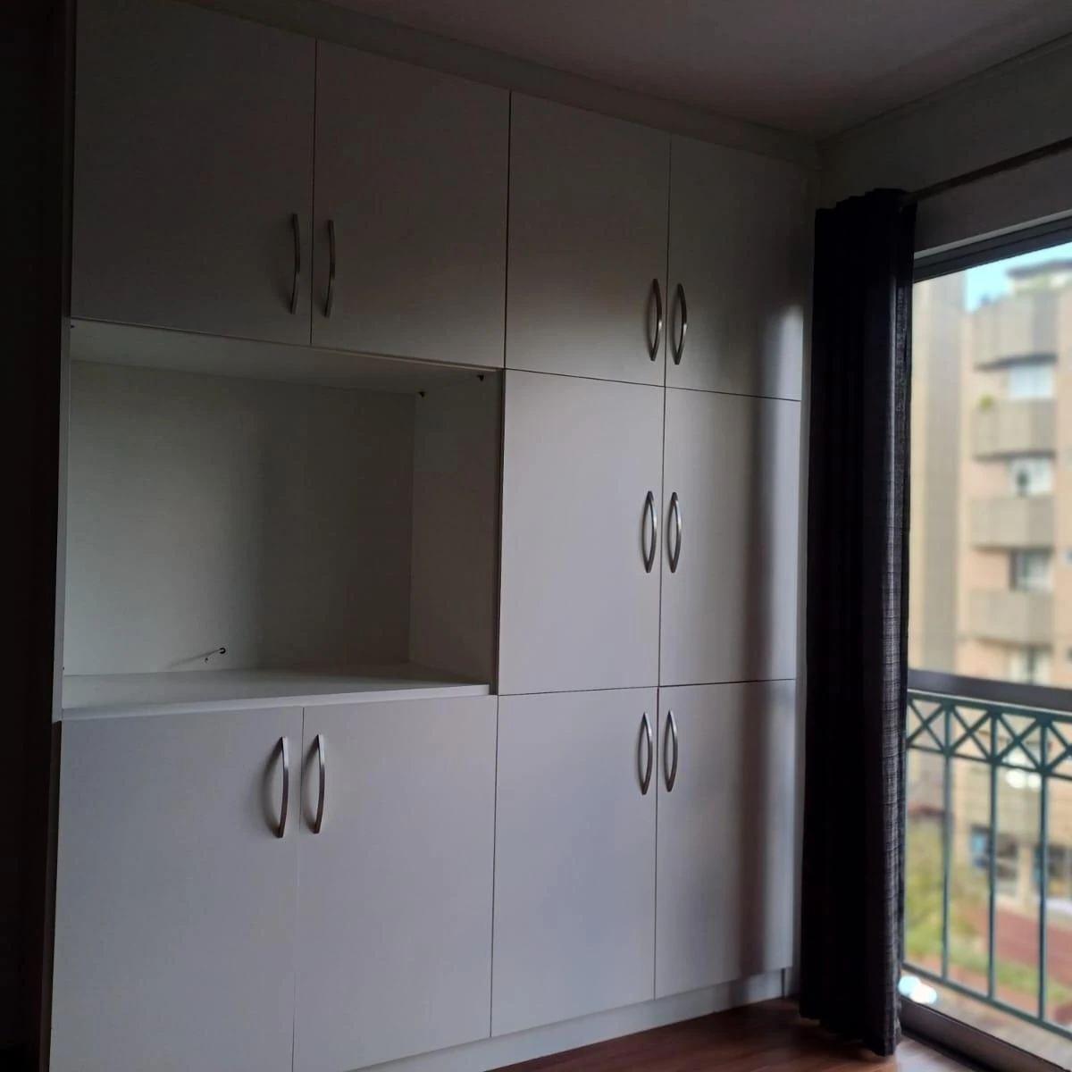 One-bedroom apartment with a washing machine in Curitiba — photo 19