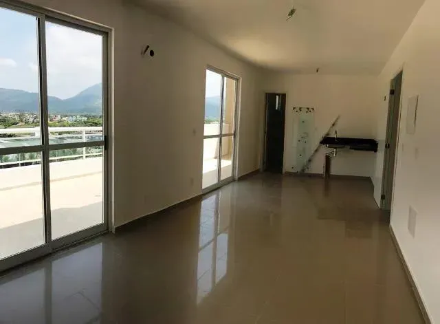 Mountain view in a one-bedroom apartment, 68 m²