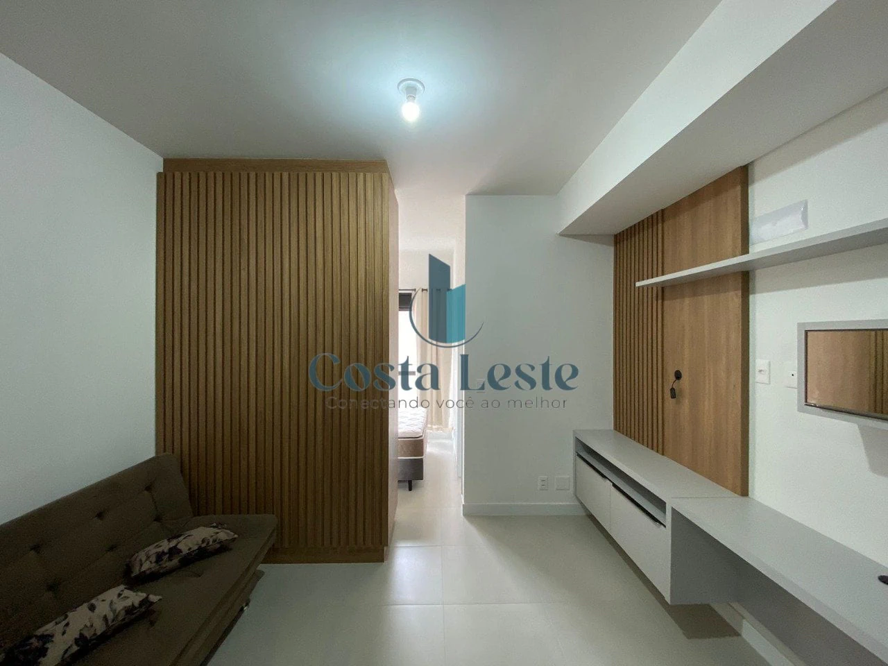 Furnished apartment, 32 m², with a washing machine