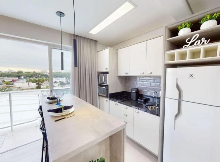 Apartamento mobiliado de 1 dormitório com 50 m² — photo 3