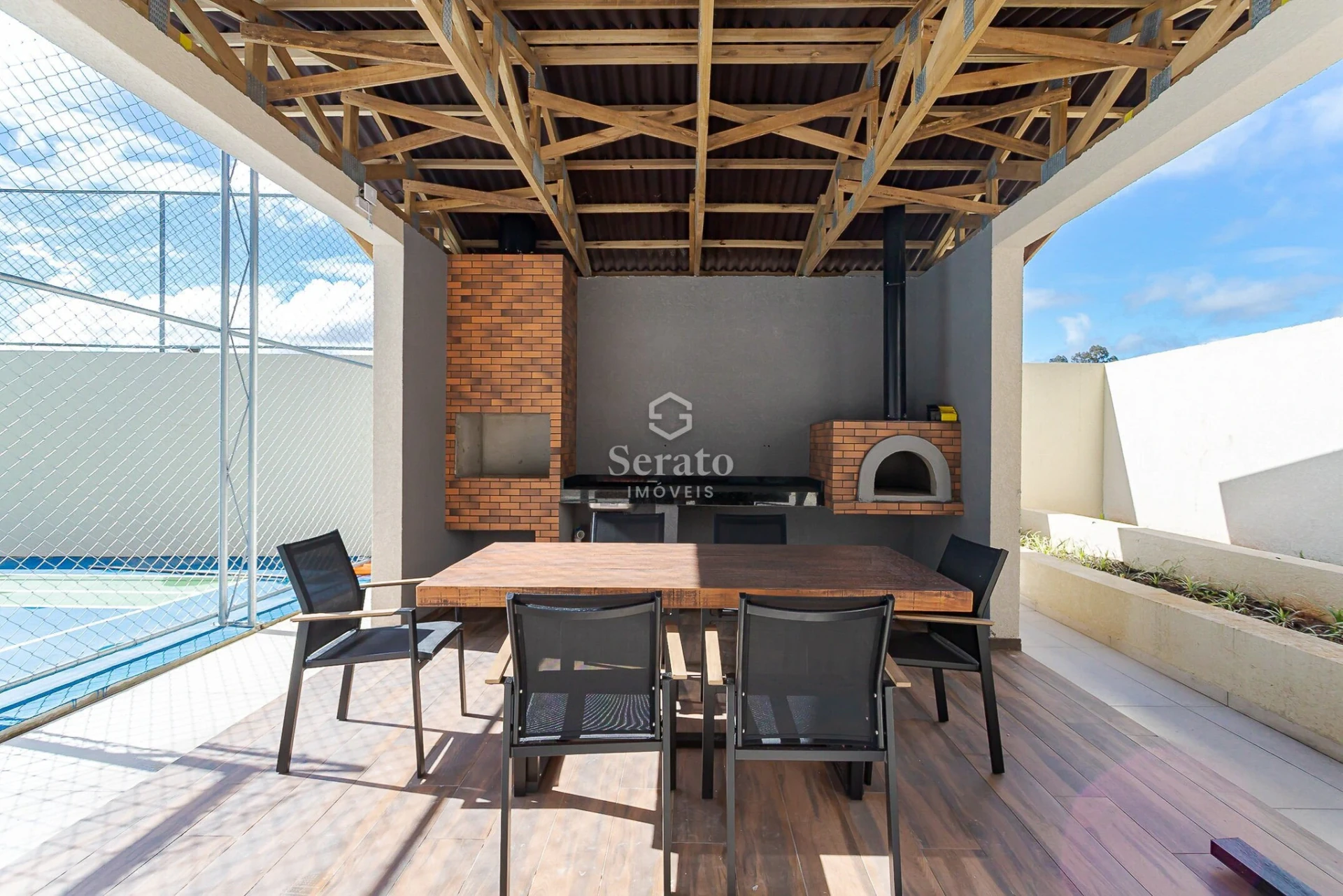 Apartment, 48 m², with a private BBQ — photo 23