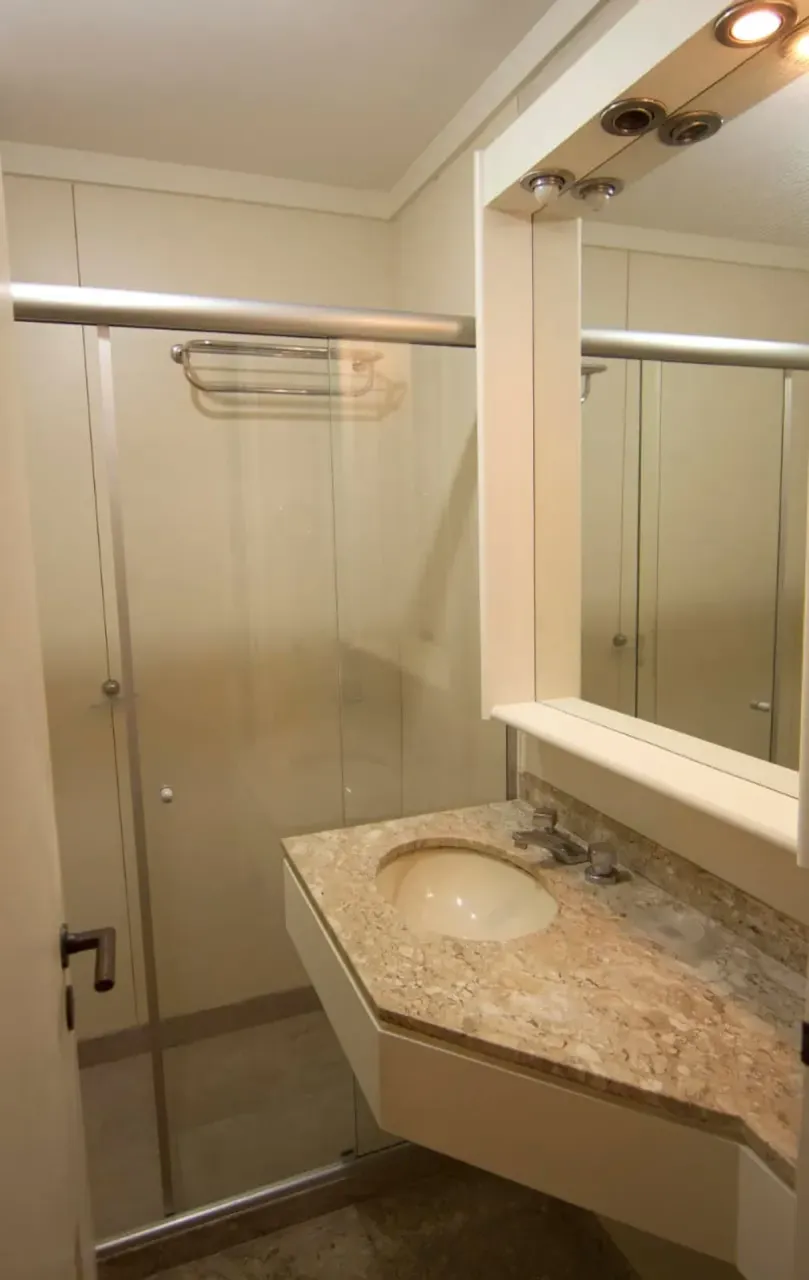 Apartamento mobiliado com cozinha fechada e 2 quartos — photo 9