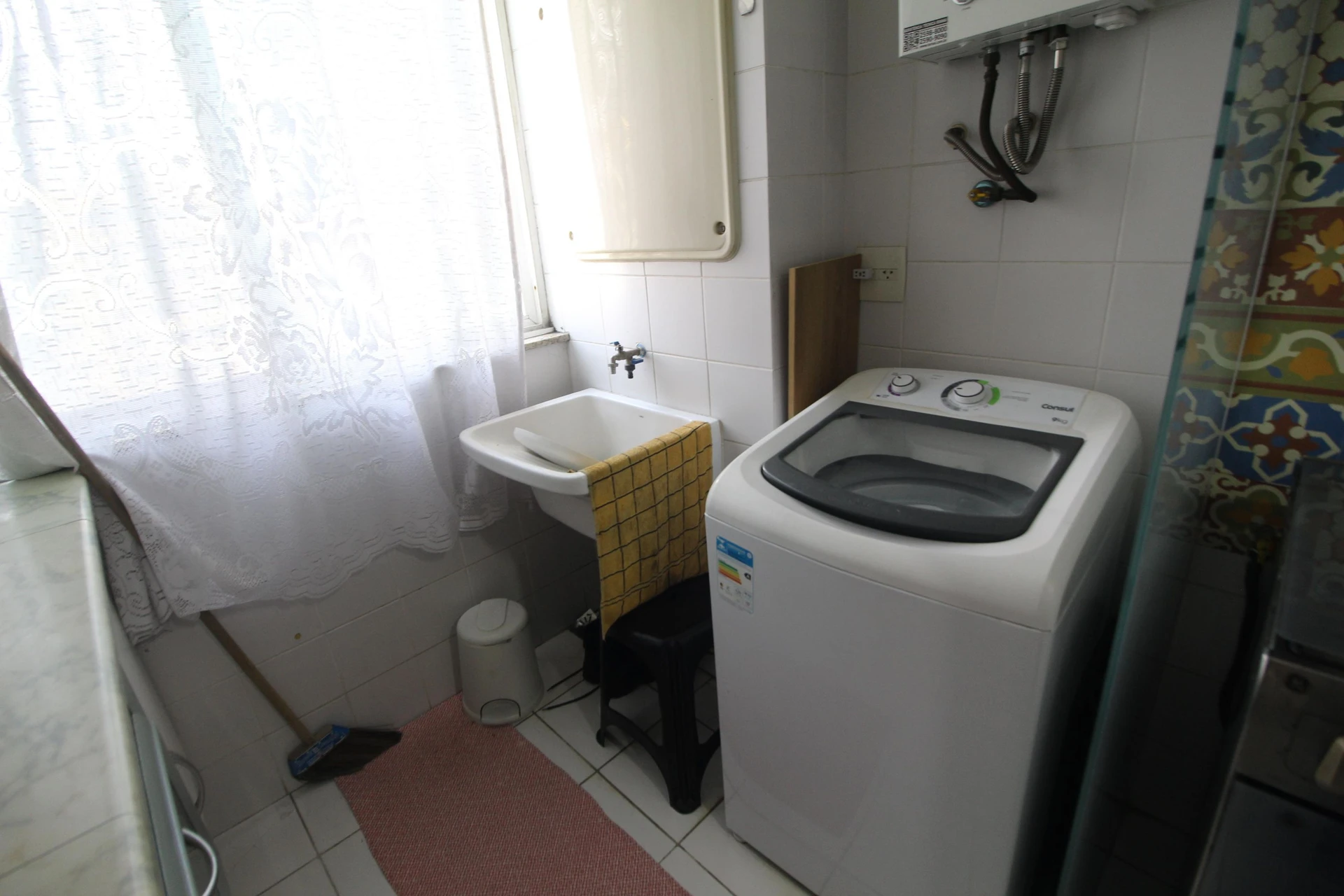 Furnished apartment, 80 m², with a washing machine — photo 32